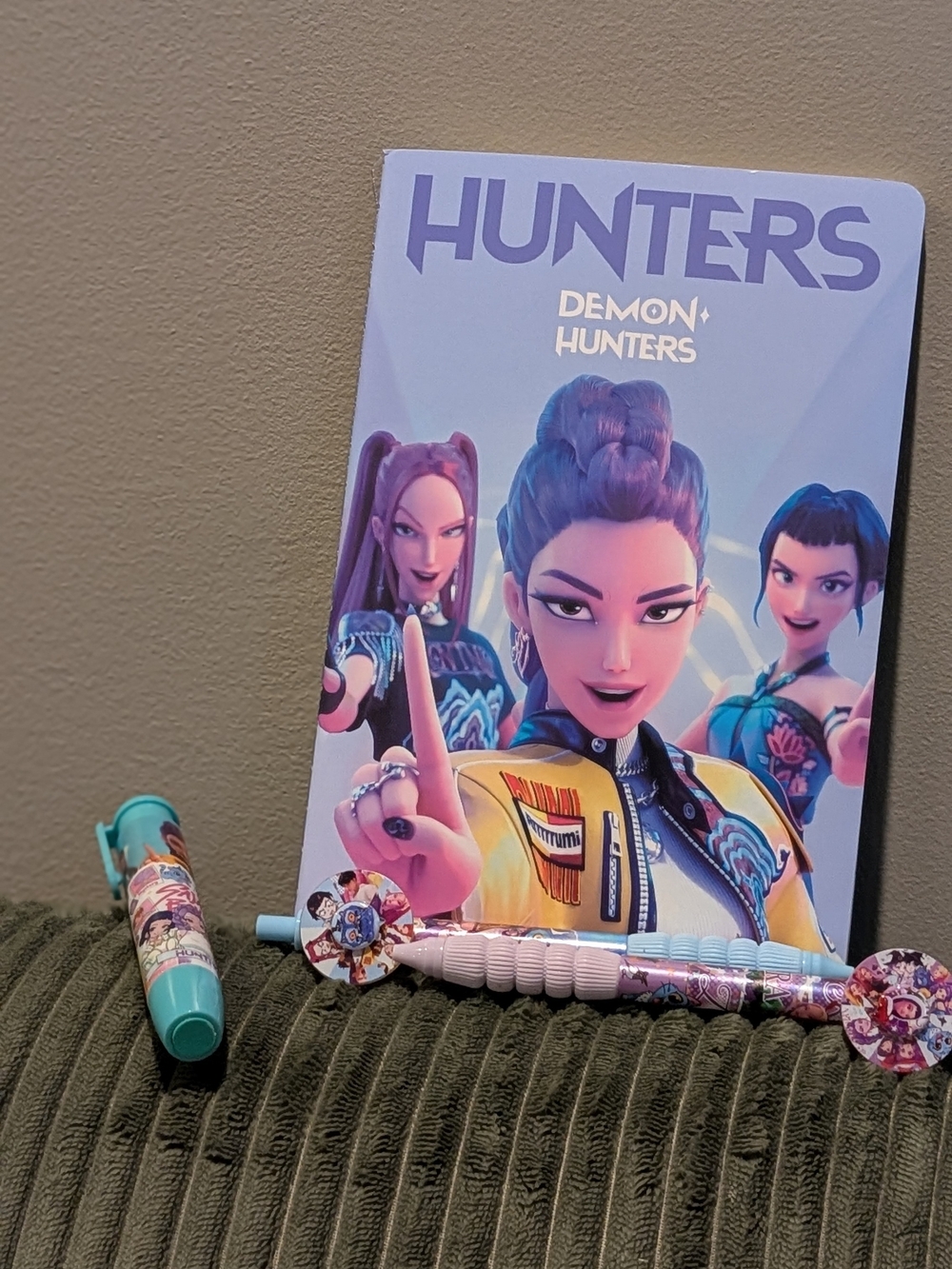 New K-pop Demon Hunters Notebook Set